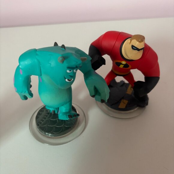 Disney Infinity Characters Mr Incredible Sully Anna Rapunzel Tangled Frozen Mons - Picture 16 of 16